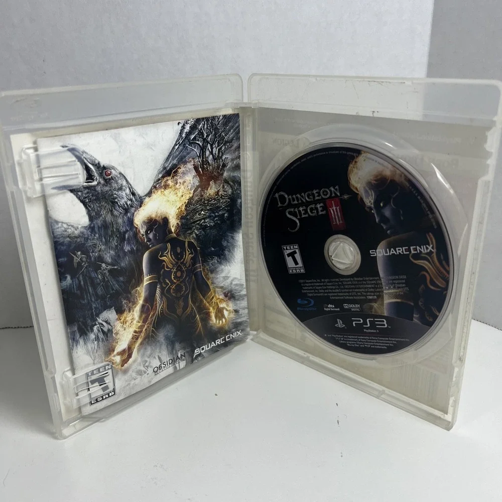 Dungeon Siege 3 Sony PlayStation 3 PS3 Square Enix RPG Video Game